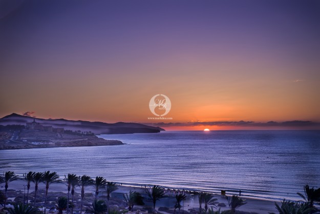 Sunset in Fuerteventura by MarkDeu