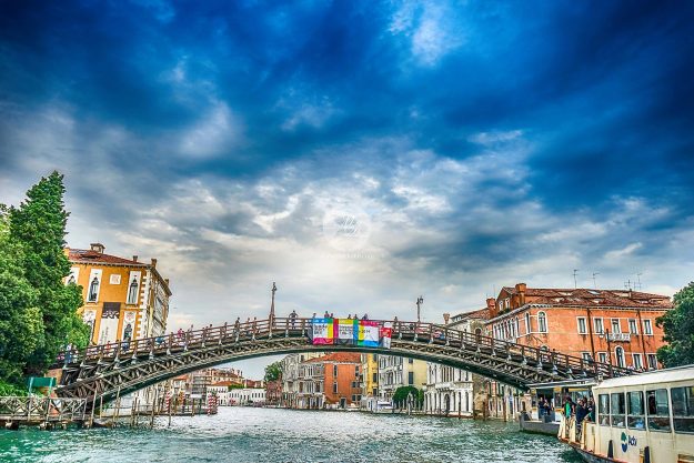 Venedig Sehenswürdigkeiten Kanalbrücke