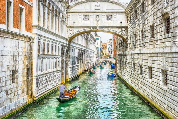 Venedig Sehenswürdigkeiten Seufzerbrücke