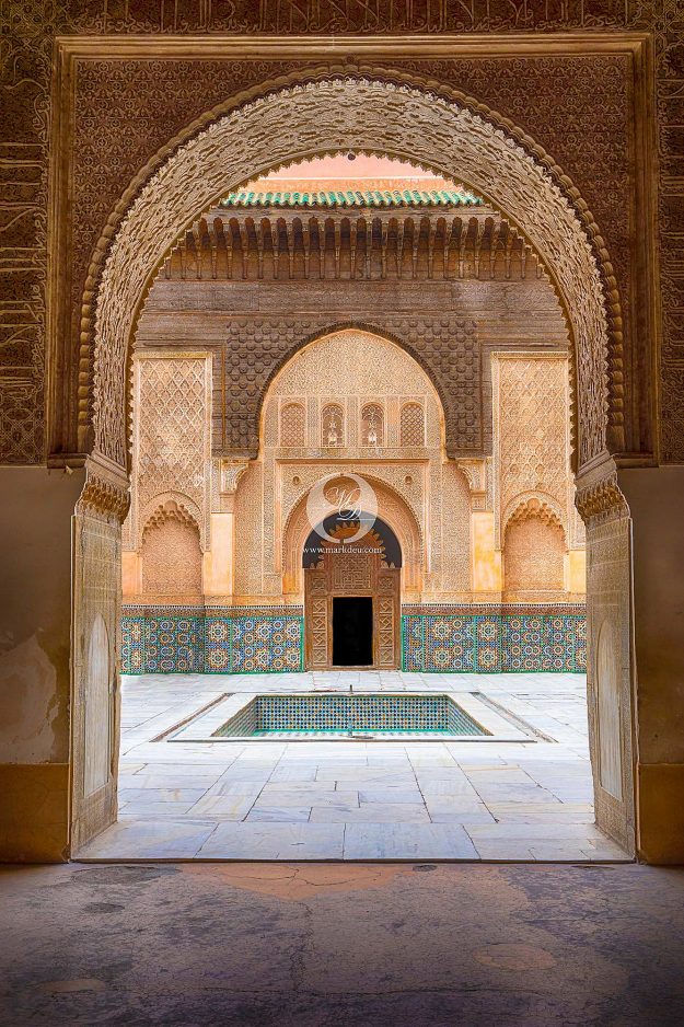 Marrakesch-Koranschule-Medersa-Ben-Youssef-Sehenswürdigkeiten-Reisebericht-by-markdeu