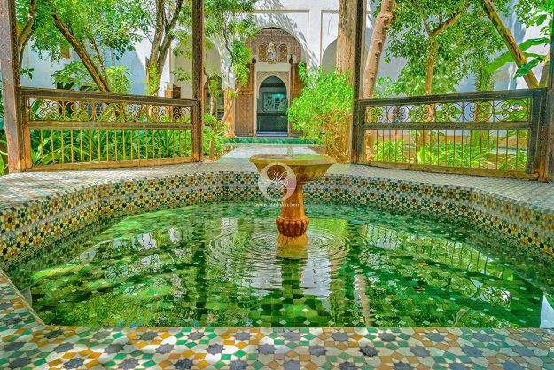 Marrakesch-Sehenswürdigkeiten-Reisebericht-Dar-Si-said-Innenhof-by-markdeu