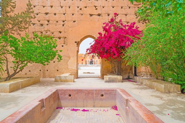 Marrakesch-Sehenswürdigkeiten-Reisebericht-El-Badi-Palast-Innenhof-by-markdeu