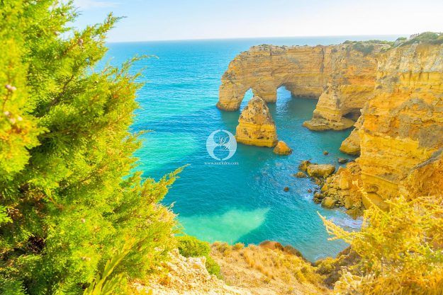 Algarve Sehenswürdigkeiten Reisebericht Marinha Beach Highlight by markdeu