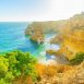 Algarve Sehenswürdigkeiten Reisebericht Marinha Beach Strandaussicht by markdeu