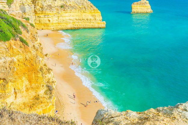Algarve Sehenswürdigkeiten Reisebericht Marinha Beach by markdeu